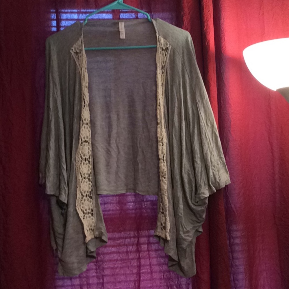 Grey Cardigan